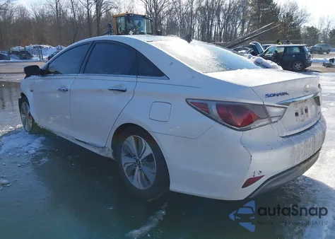 2013 Hyundai Sonata Hybrid Limited из США, поврежденный, VIN KMHEC4A49DA067892